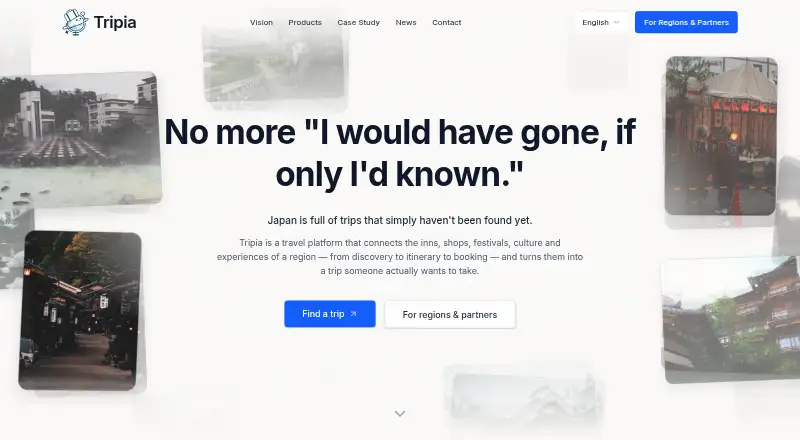Tripia screenshot