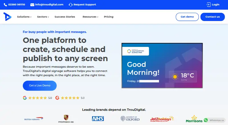 TrouDigital screenshot