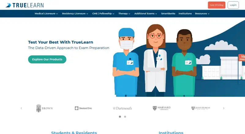 TrueLearn screenshot