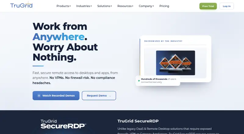 TruGrid screenshot