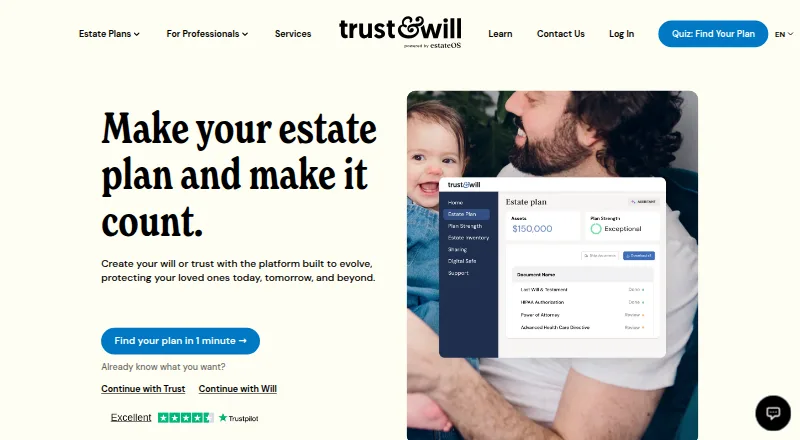 Trust & Will screenshot