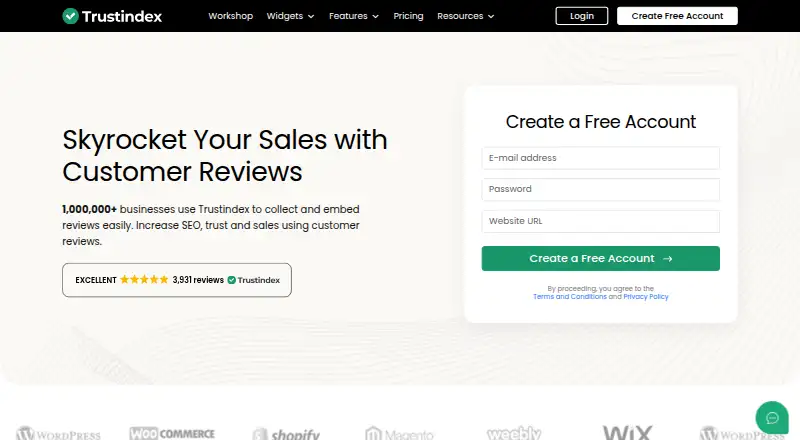 Trustindex screenshot