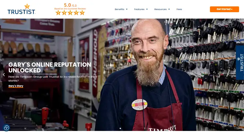 Trustist screenshot