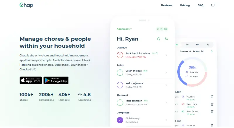 Chap screenshot