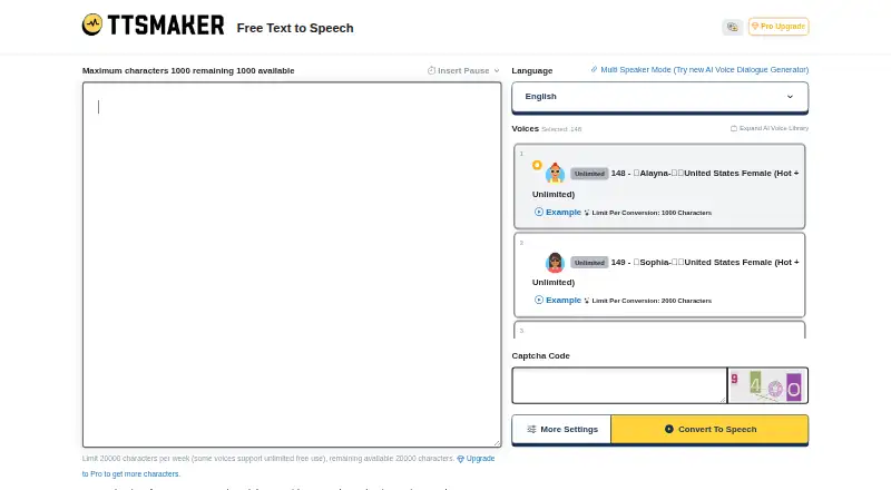 TTSMaker screenshot