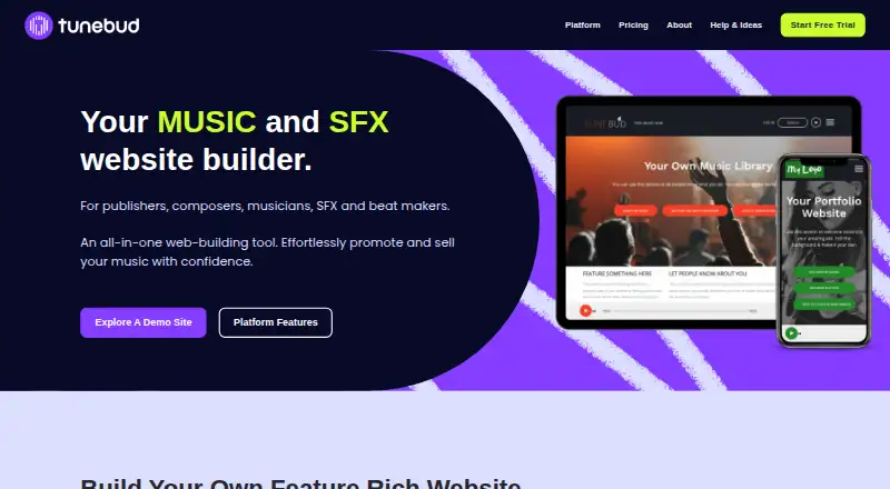 Tunebud screenshot