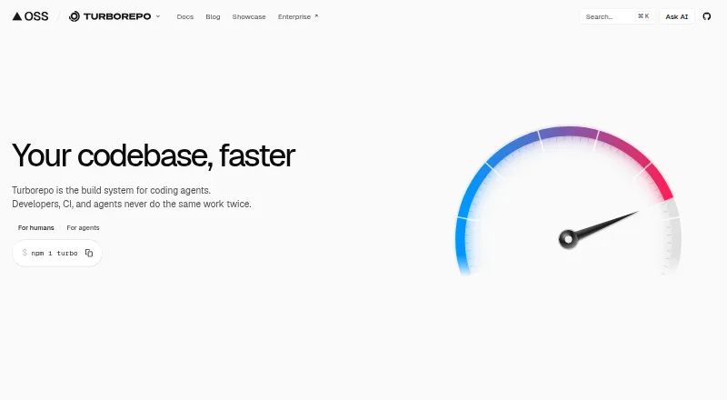 Turborepo screenshot