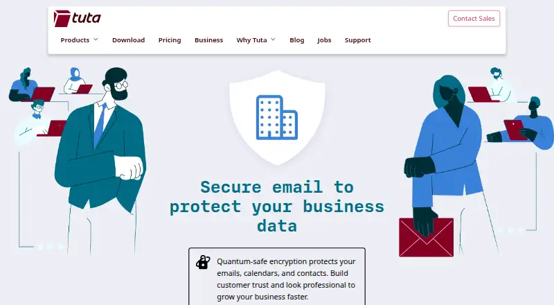 Tuta for Business screenshot