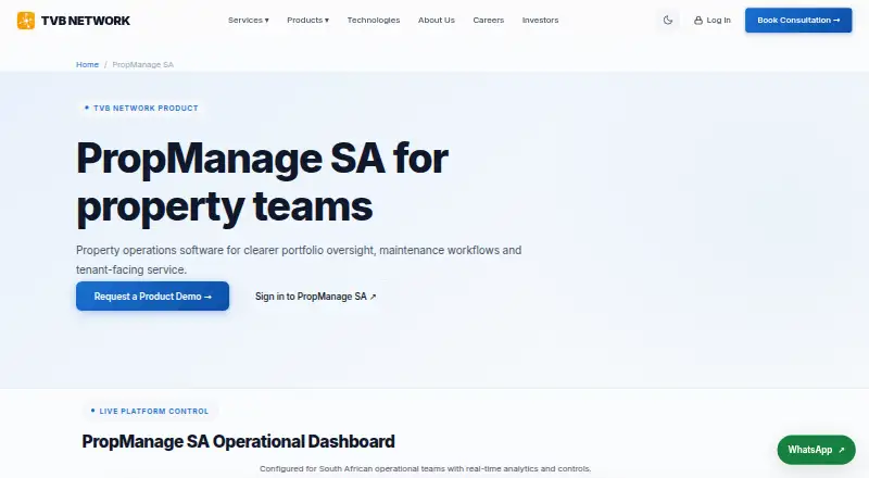 PropManage SA screenshot