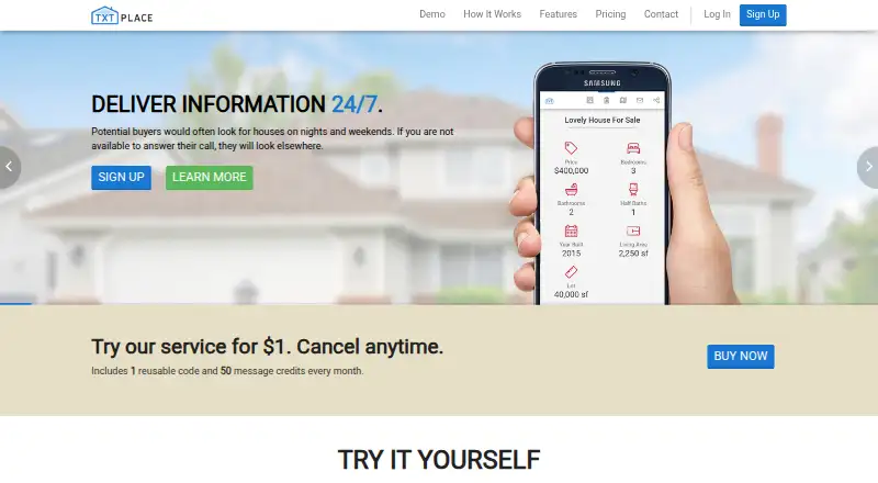 TXT Place screenshot