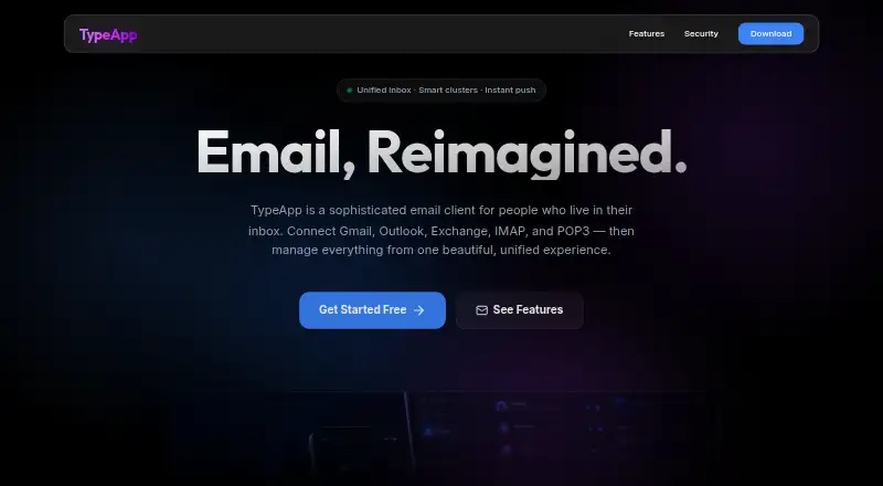 TypeApp screenshot