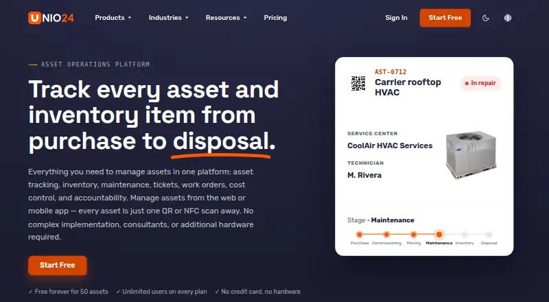 UNIO24 screenshot