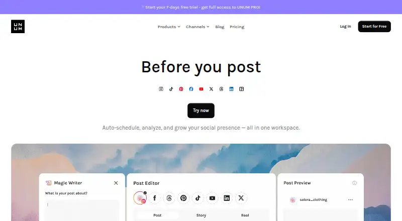 UNUM screenshot