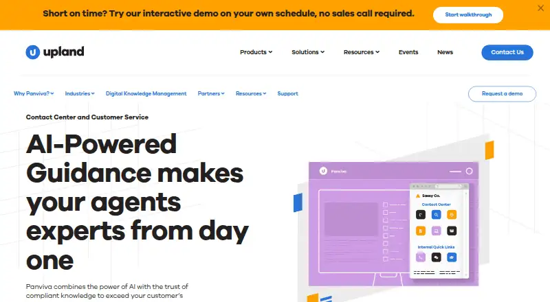 Panviva screenshot