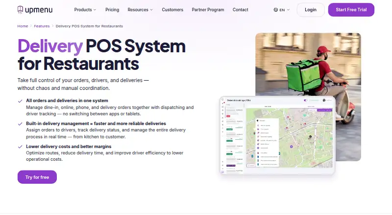 UpMenu Delivery screenshot