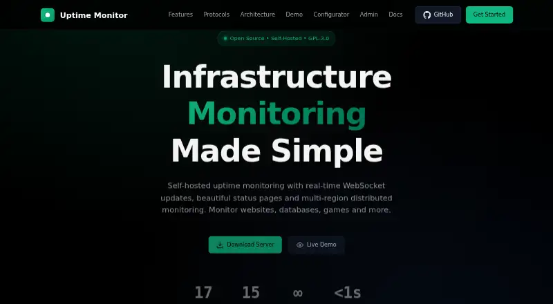 Uptime Monitor screenshot