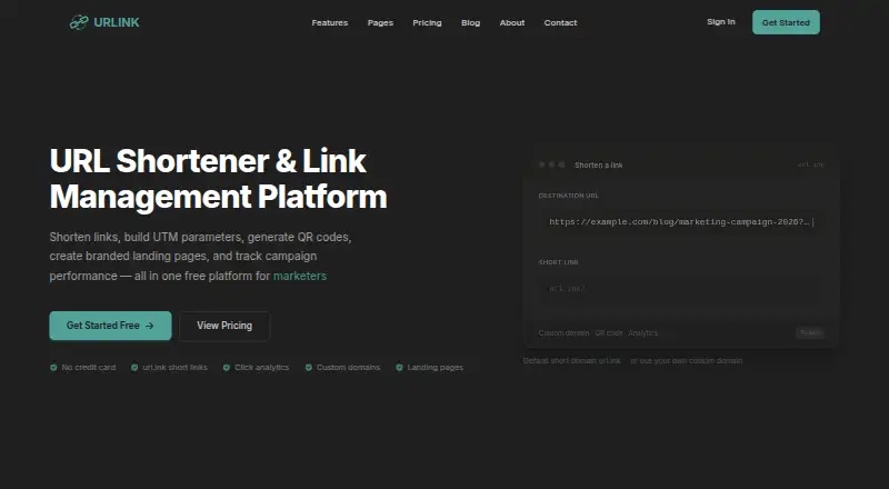 URLINK screenshot