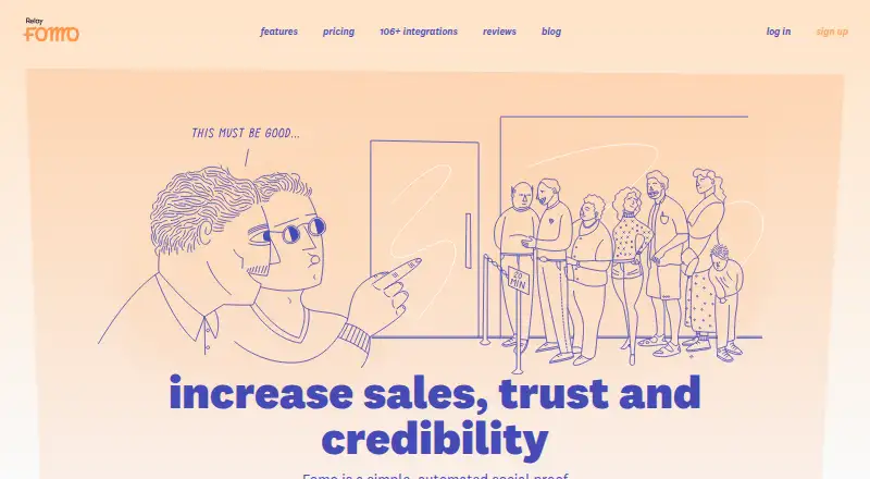 Fomo screenshot