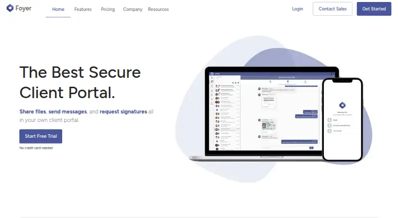 Foyer screenshot