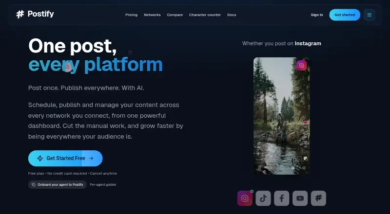 Postify screenshot