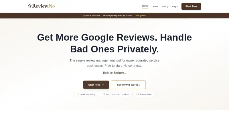 ReviewFlo screenshot