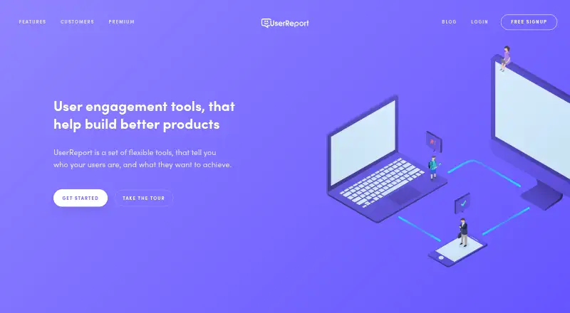 UserReport screenshot