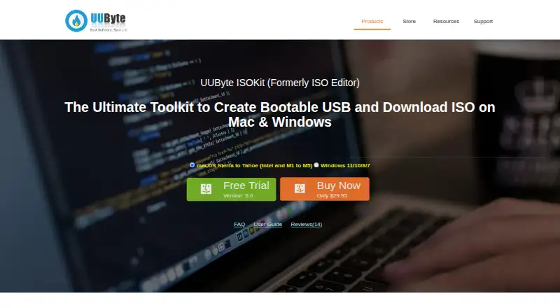 UUByte ISO Editor screenshot