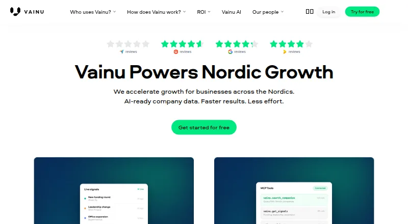 Vainu screenshot