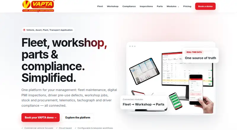 VAPTA screenshot