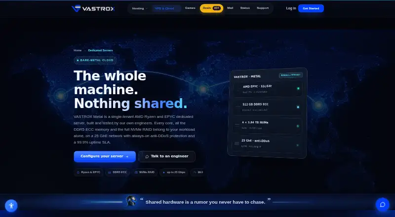 Vastrox Metal screenshot