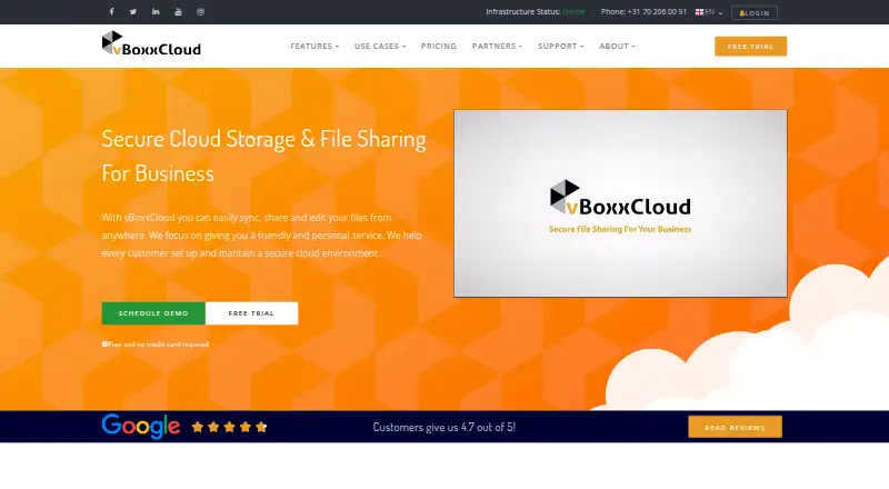 vBoxxCloud screenshot