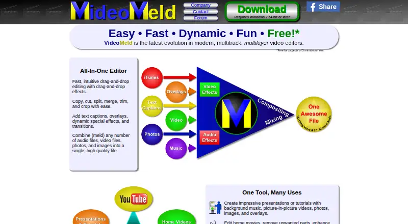 VideoMeld screenshot