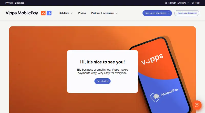 Vipps MobilePay screenshot