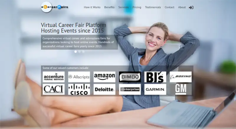 eCareerFairs screenshot