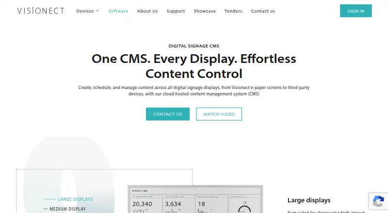 Place & Play CMS screenshot