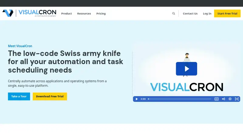 VisualCron screenshot