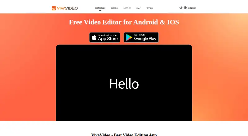 VivaVideo screenshot