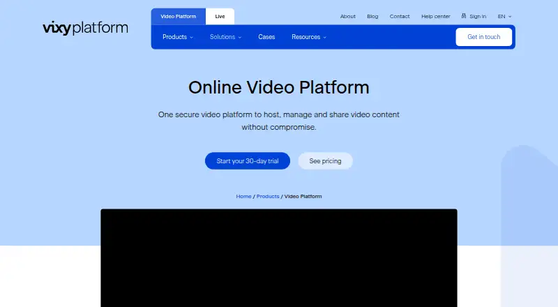 Vixy Video screenshot
