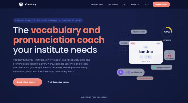 Vocabry screenshot