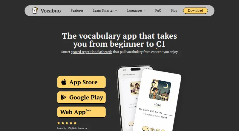 Vocabuo screenshot