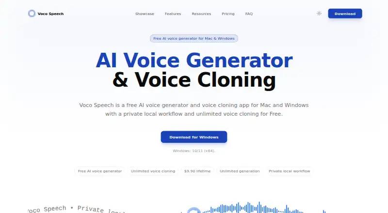 Voco Speech screenshot
