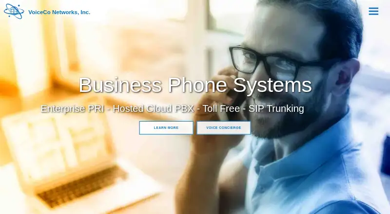 VoiceCo Hosted Cloud PBX screenshot