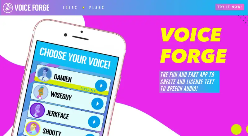 Voice Forge screenshot