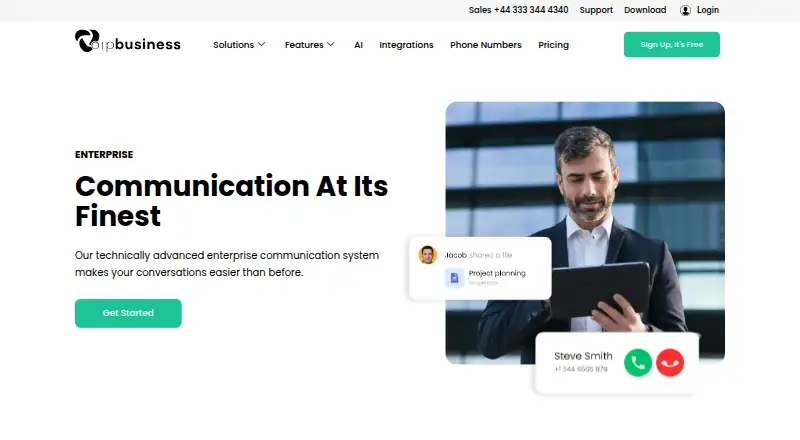 VoIP Business Enterprise screenshot