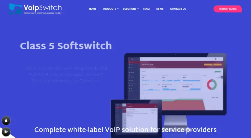 VoipSwitch screenshot