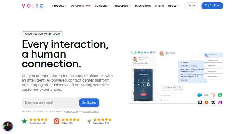 Voiso screenshot