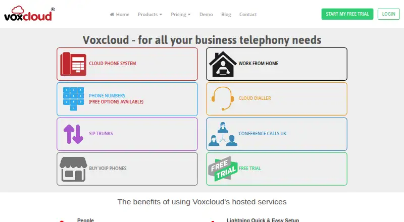 Voxcloud screenshot