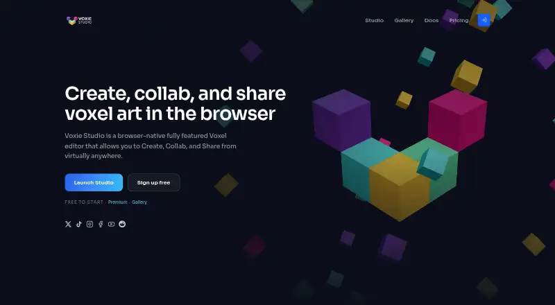 Voxie Studio screenshot