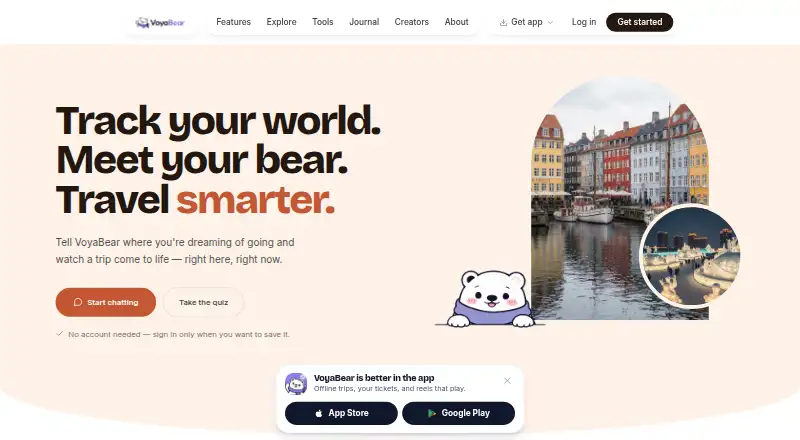VoyaBear screenshot