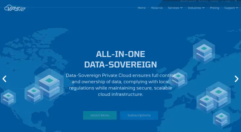 VPSie Fully Managed Cloud VPS screenshot